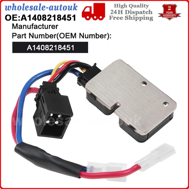 Mercedes-Benz HVAC Blower Motor Resistor (300SD, 300SE, 400SE, 400SEL