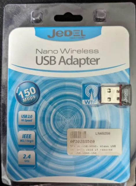 Jedel Nano 802.11N 150Mbps Wireless USB Dongle Mini WIFI Adapter For PC