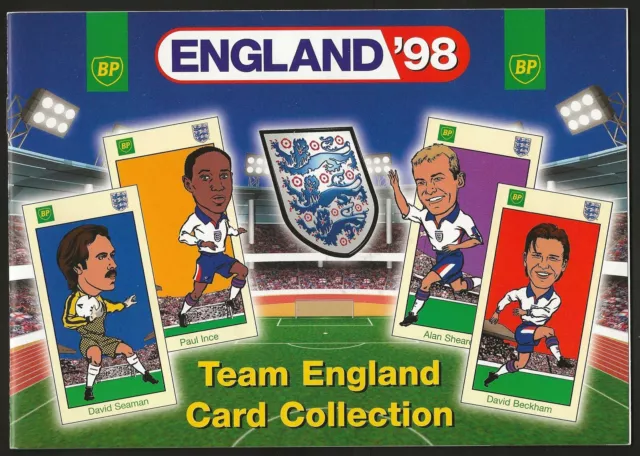 Bp Oil-Empty Album- England 1998 World Cup Finals