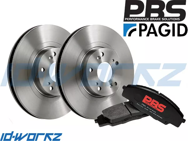 Pagid Front Brake Discs & Pbs Pads For Honda Civic Type R Ep3 Fn2