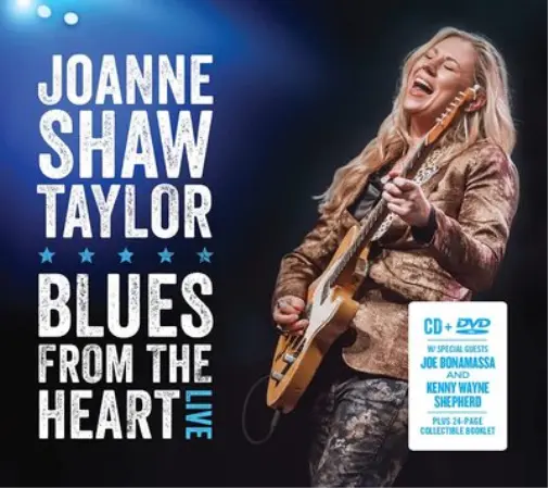 Joanne Shaw Taylor Blues from the Heart Live (CD) Album with DVD