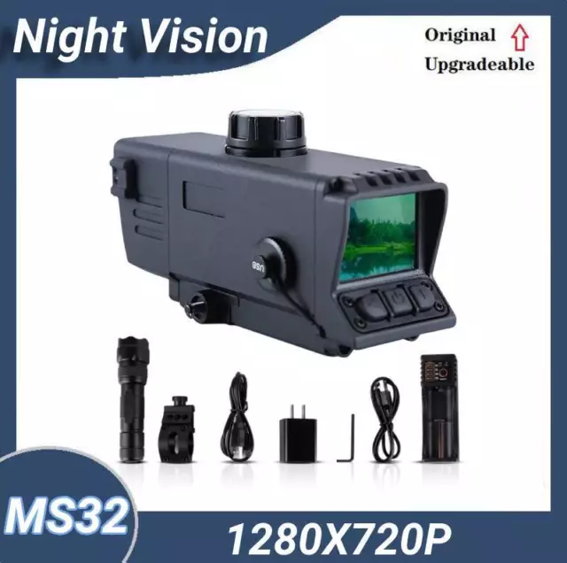 Nachtsicht Scope Mount NV Sehenswürdigkeiten Optische 3.5x32 Digital Infrarot