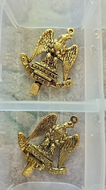 James Papalia Original Victorian Eagle Hook Gold Plated 1962 and 1963 24 KT