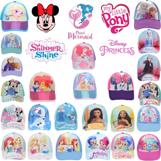 Cappello da baseball Disney, cappello da sole estivo Minnie topo congelato accessori per ragazze 3+Y