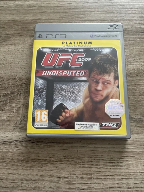 Jeu UFC 2009 Undisputed pour PS3 en Boite PAL FR TBE ( Platinum)