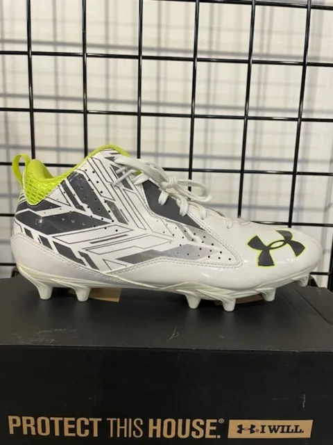 UA Ripshot Mid MC 1264191-102 Under Armour  Football LAX size 10.5