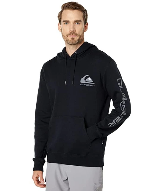 Quiksilver Mens Omni Logo Fleece Black M BLACK Size MEDIUM S/S