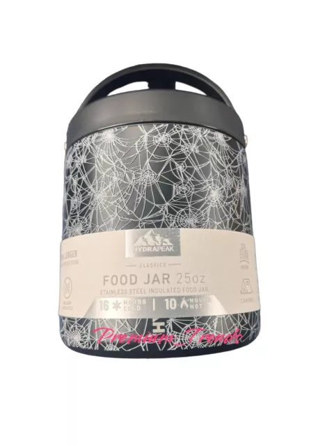 Spider Web or Skulls Insulated Food Jar 