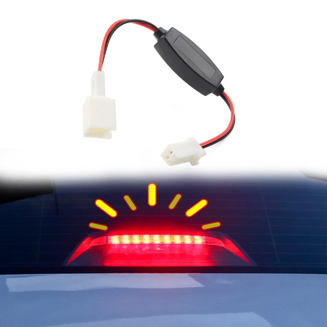 LED Strobe Flash Module Wiring Box Tail Brake Light for Honda Civic Sedan 16-21