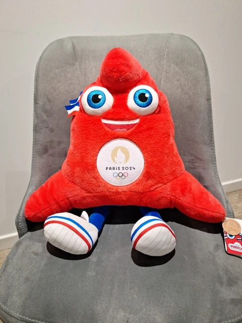 Peluche Officielle Les Phryges - Mascotte JO Paris 2024 (24 Cm) - Gipsy Toys