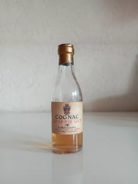 Very old mini bottle cognac Guy 3cl