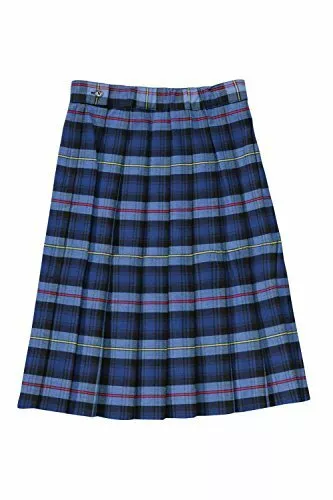 Girls Blue / Red Plaid Pleated Skirt SV9098-F1 French Toast Uniforms Size 18