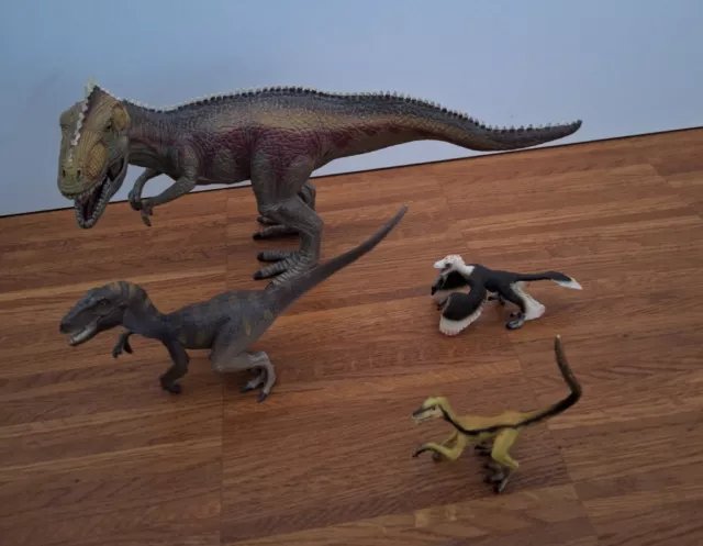 Schleich Dinosaurier Dinos Set 4 Stück sehr guter Zustand