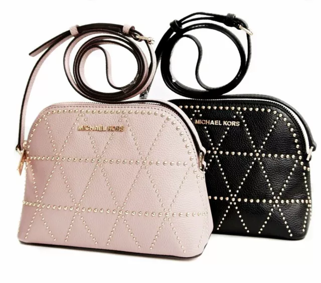 MICHAEL KORS BORSA Tracolla Adele Md Cupola Crossbody Cerbiatto