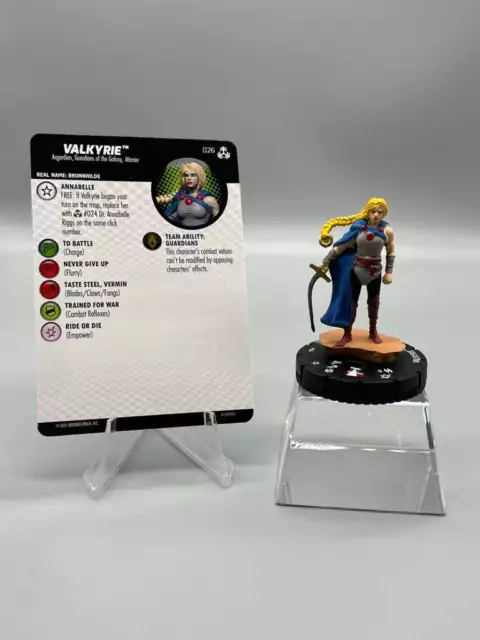 HeroClix Marvel Avengers War of the Realms #026 Valkyrie