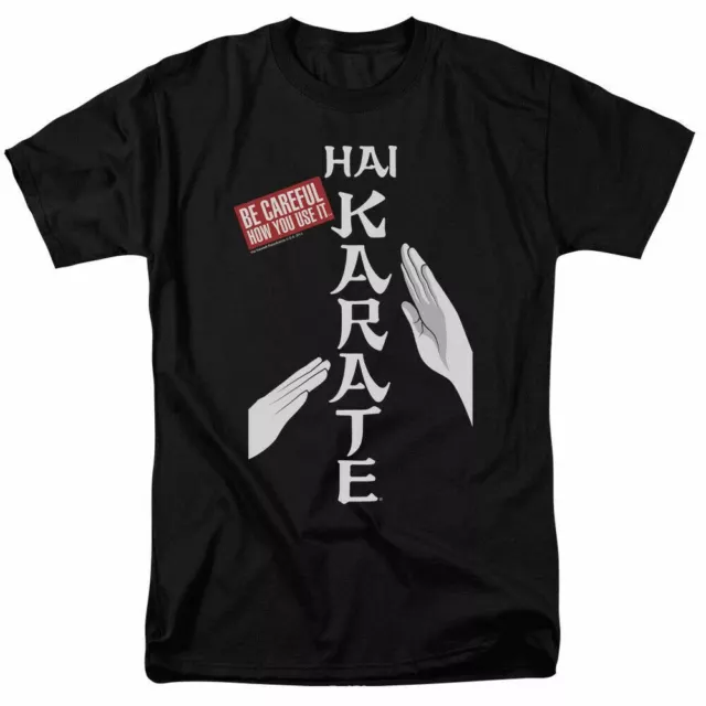 Hai Karate Be Careful T Shirt Mens Licensed Mens After Shave Cologne Black