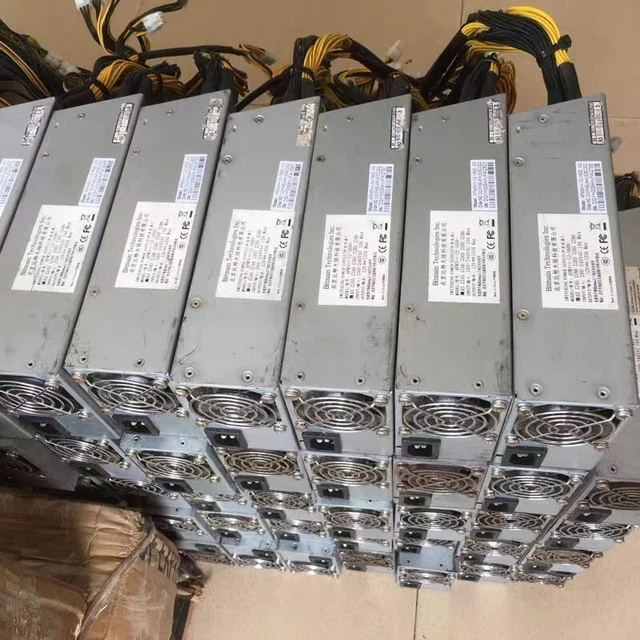 BITMAIN APW3++ POWER supply PSU for Antminer 1200-1600W 110-240V