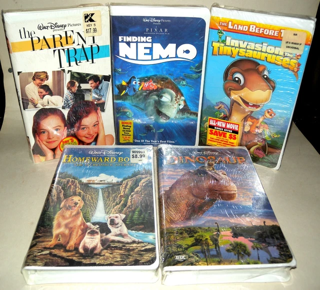 5X AMERICAN NTSC Classics, Walt Disney, VHS Tapes BRAND NEW SEALED