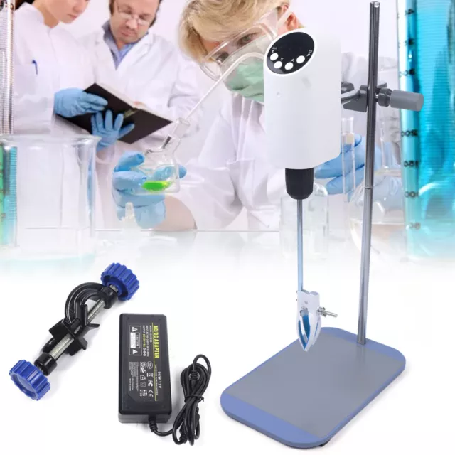 20L Electric Overhead Stirrer Lab Mixer Agitator Homogenizer LCD Digital Display