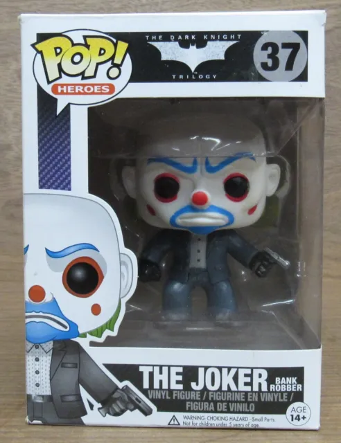 Funko Pop Joker GITD Gemini Collectibles Exclusive 2 PK Bank Robber Heath  Ledger