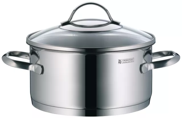 WMF Provence Plus Bratentopf mit Glasdeckel, Ø 20 cm Kochtopf Topf f  Induktion