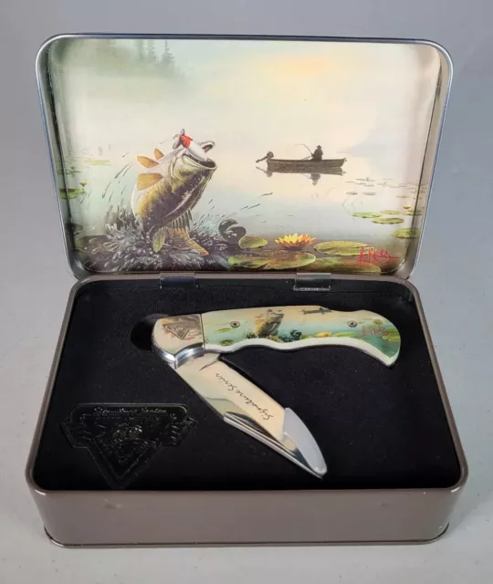 SIGNATURE SERIES NORTH American Fishing Club Collectors Knife w