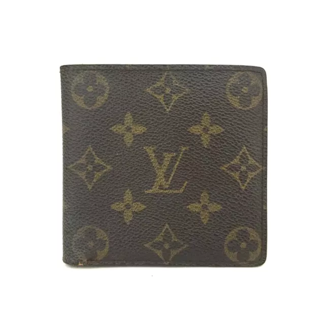 Billetera plegable con monograma Louis Vuitton Marco/6X1197