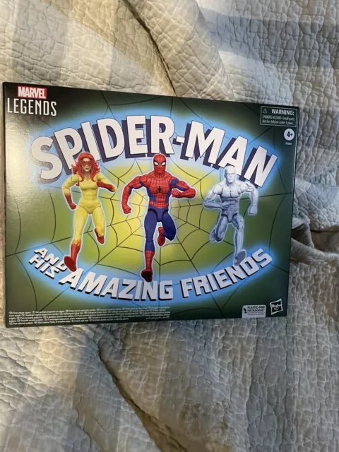Marvel Legends Spider-Man & His Amazing Friends Action Figure Set