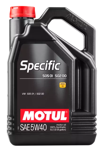 MOTUL Huile de graissage moteur SPECIFIC VW 505.01 - 502.00 5W40 5L