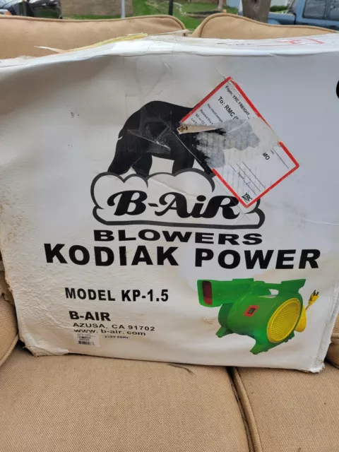 B-Air Inflatable Bounce House Air Blower Kodiak KP-1.5