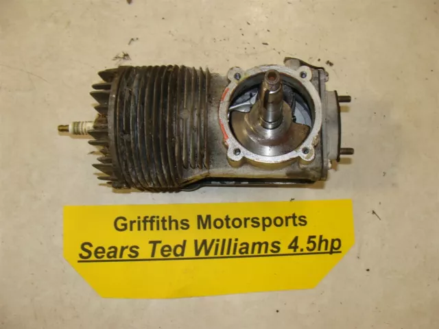 1973 Sears Tecumseh 4.5hp outboard Ted williams powerhead engine motor crankcase