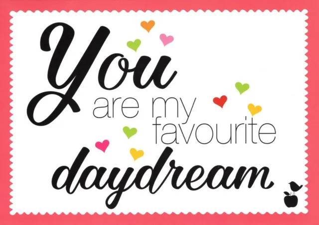 Postkarte Sprüche & Humor "You are my favourite daydream"