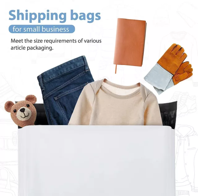 Poly Mailer Shipping Bags Mailing Satchel Plastic Courier Self Sealing Packing 2
