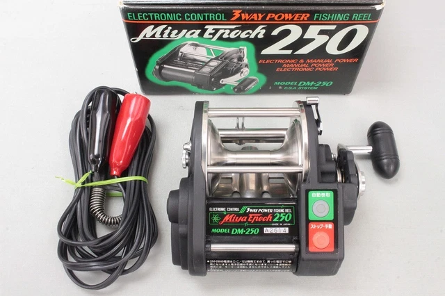 ミヤエポック 電動リール DM-250 ミヤエポック電動フィッシングリール コマンドAC-3JPC(12V) - トップ