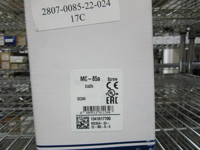 Contacteur Lsis MC-85A 3P 135A taille 3, bobine 24 VDC NEUF !!! en boîte d'usine livraison gratuite