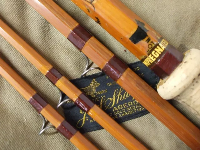 VINTAGE 13' 6 Sharpes of Aberdeen ' The Aberdeen' Salmon Fly rod