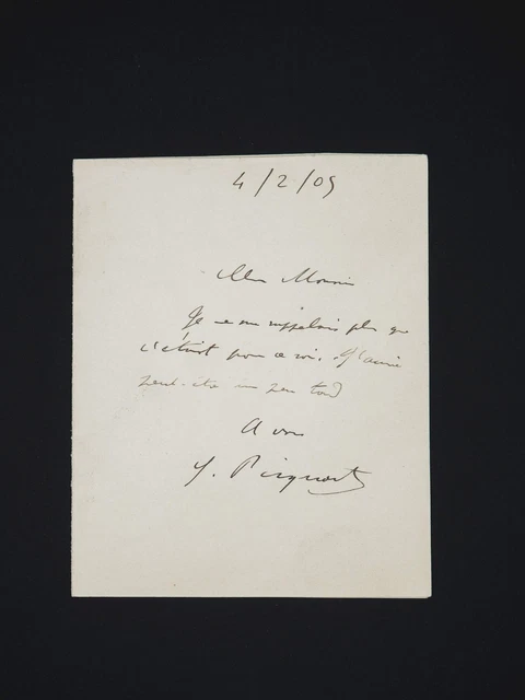Manuscrit Autographe Signé De Georges De La Fouchardière - 1920, écrivain