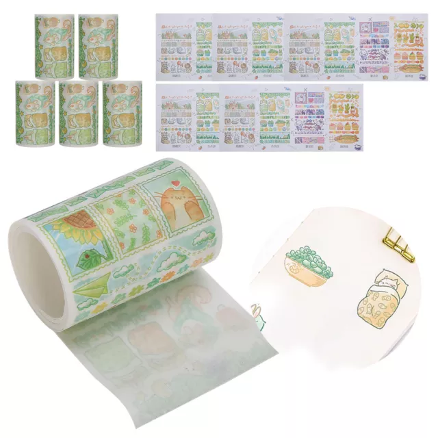 Cute Japanese Paper Masking Tape For Kid DIY Diary Gift Wrapping Scrapbook Arts♪