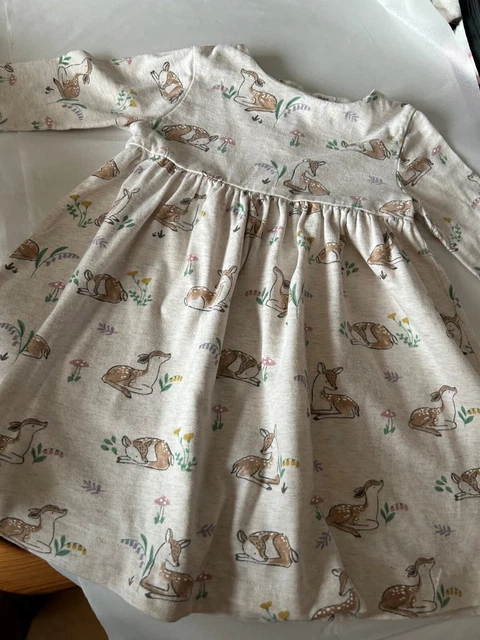 Abito John Lewis bambina 12-18 mesi a maniche lunghe