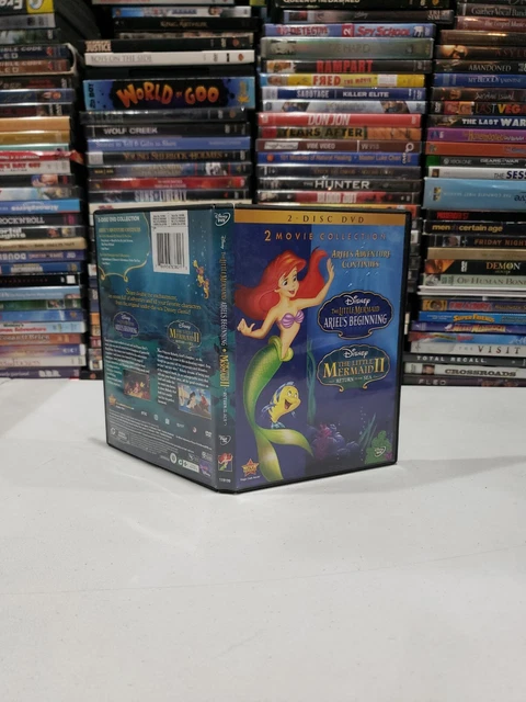 The Little Mermaid II and Ariel's Beginning 2-Movie Collection [2-Disc DVD 💿 📀