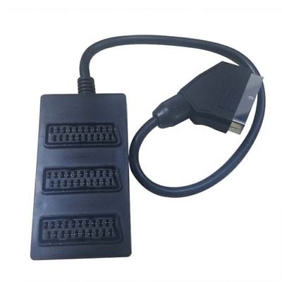 Belkin Belkin Scart Multi Adattatore 3-Way Splitter Estensione Cavo 3 X Donna 1 X 