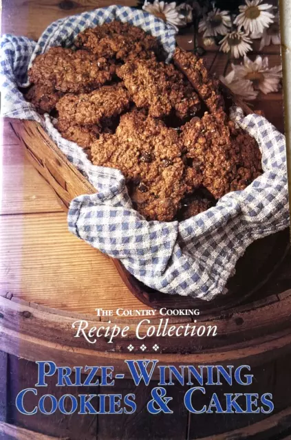 THE COUNTRY COOKING Recipe Collection Booklet Prize Winning Cookies and