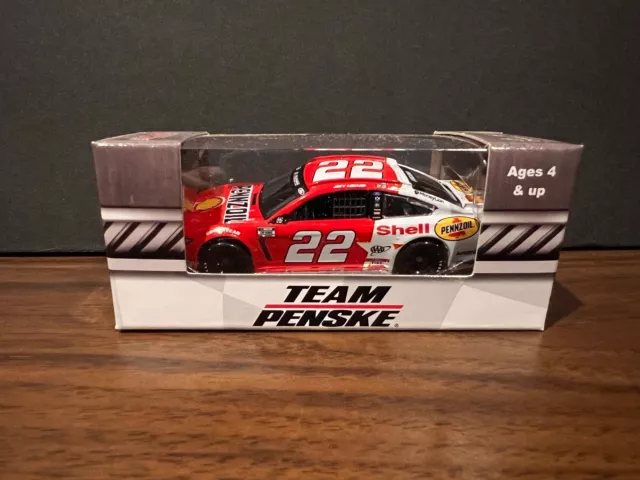 Joey Logano 2020 Shell-Pennzoil Darlington #22 Mustang 1/64 NASCAR Penske