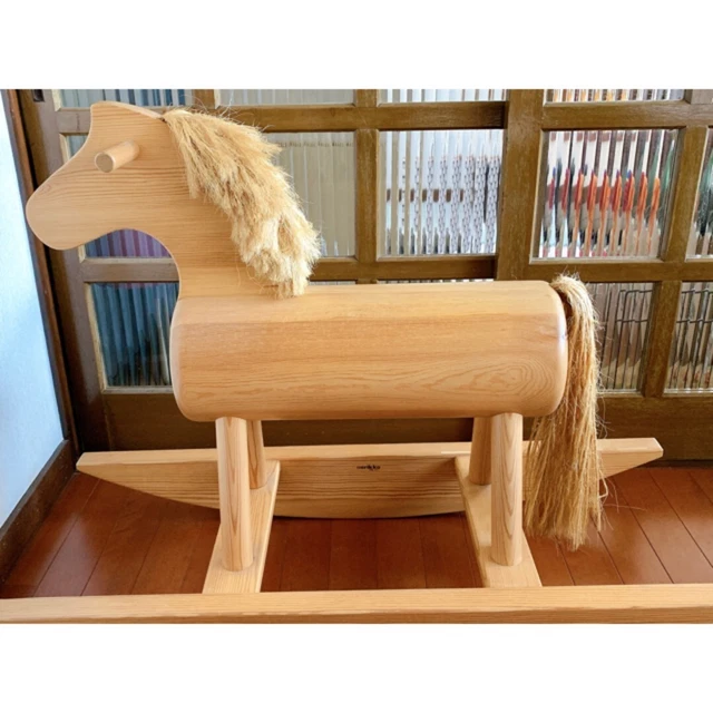 Cheval à Bascule En Pin Vintage – 1970/1980, Français, Superbe état