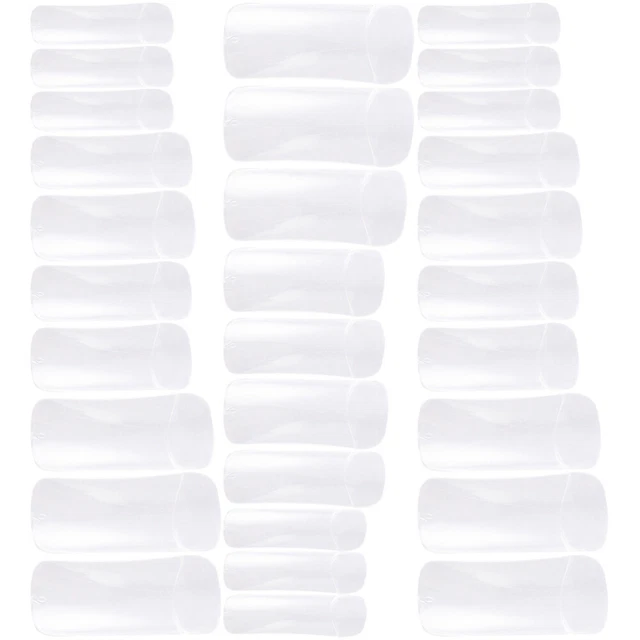 500pcs Fake Nails Natural Color Artificial Half Cover False Nail Tips