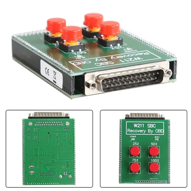 Outil Réinitialisation SBC OBD2 Pour Mercedes W211 R230 - Réinitialisateur ABS SBC Métal + ABS Avec Câble Et CD