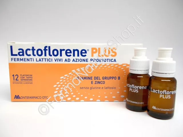 LACTOFLORENE PLUS 12 Flaconcini