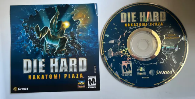 Die Hard: Nakatomi Plaza (PC, 2002) Disc With Code