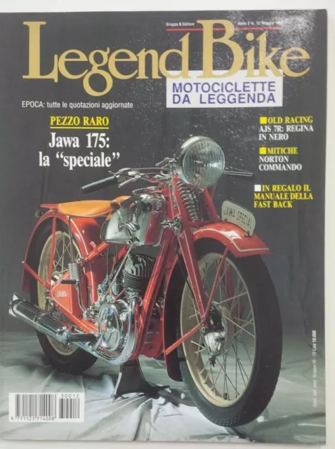 Legend Bike Maggio 1993 Jawa 175 Ajs Tr Norton Commando