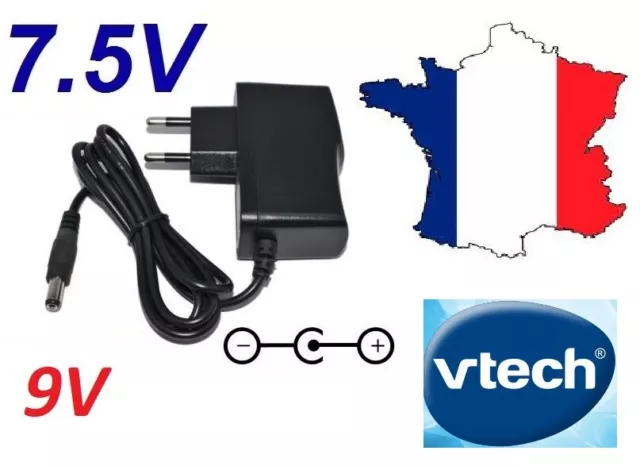 VTech Storio 2 : Alimentation 9V compatible (chargeur adaptateur
